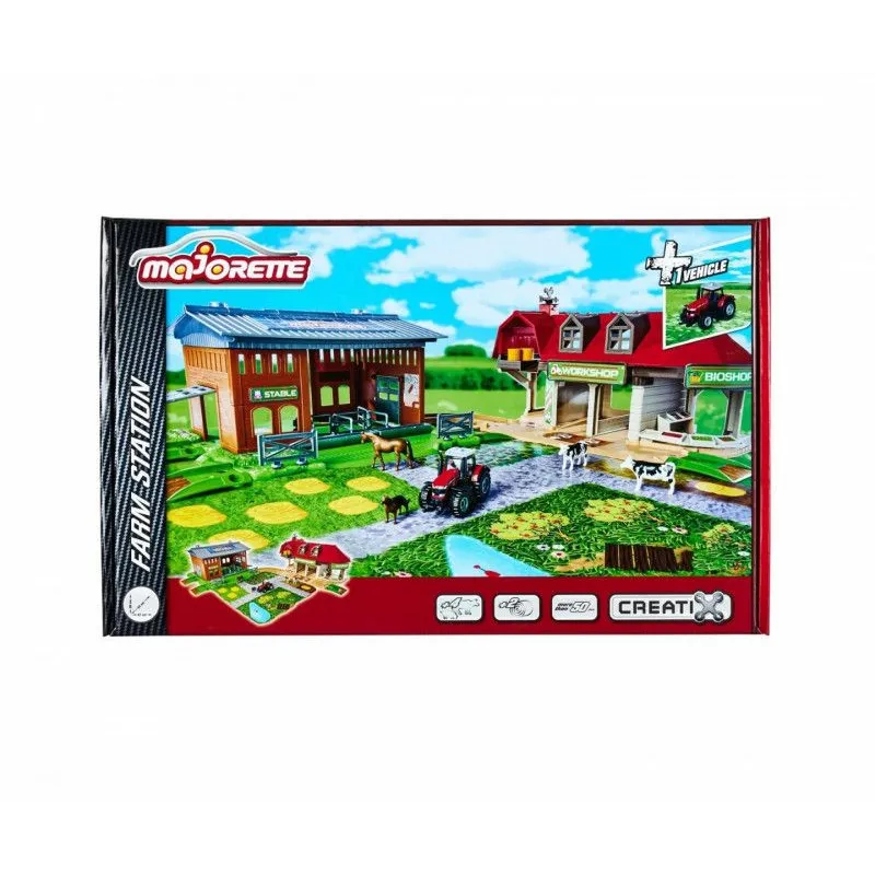 Zestaw figurek Majorette Creatix Farma + 1 pojazd