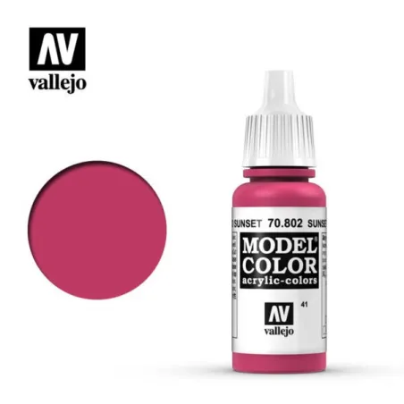 Vallejo 70802 Sunset Red MC041 17ml