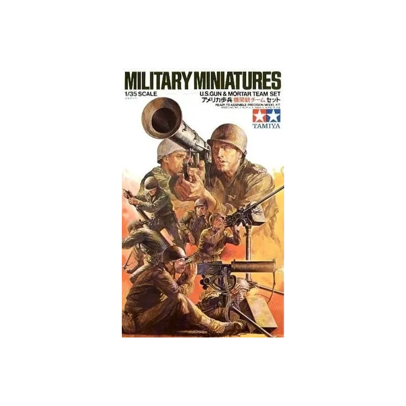 Model plastikowy Zespół U.S Gun and Mortar