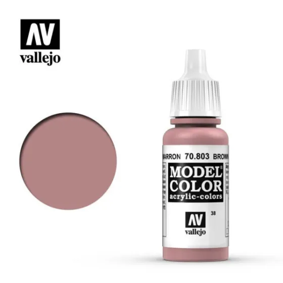 Vallejo 70803 Brown Rose MC038 17ml