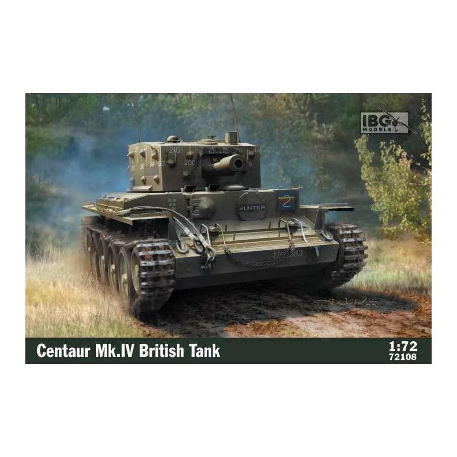 Model plastikowy Brytyjski czołg Centaur Mk.IV 1/72