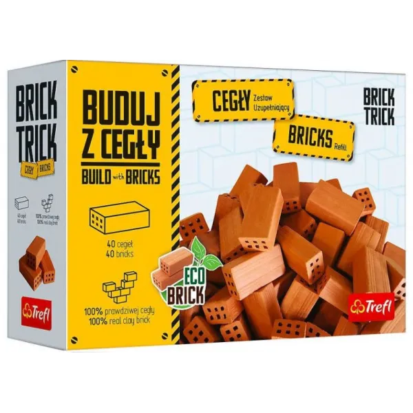 Zestaw uzupełniający Brick Trick cegły pełne 40 sztuk