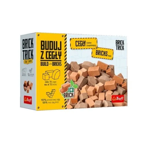 Zestaw uzupełniający Brick Trick cegły zamkowe mozaika 70 sztuk