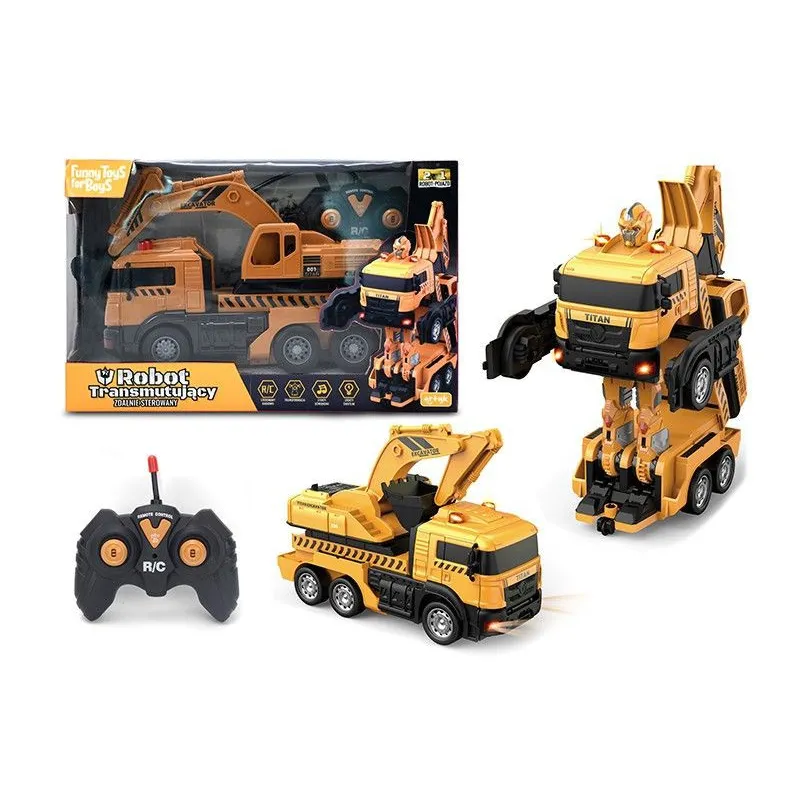 Auto-Robot R/C Koparka Toys For Boys