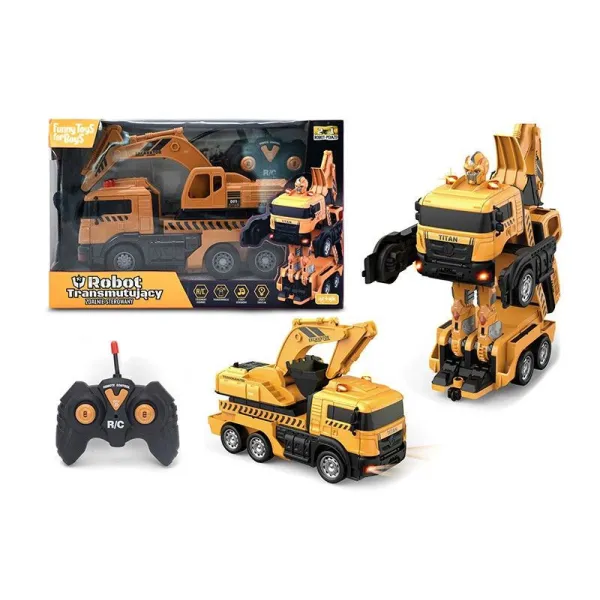 Auto-Robot R/C Koparka Toys For Boys