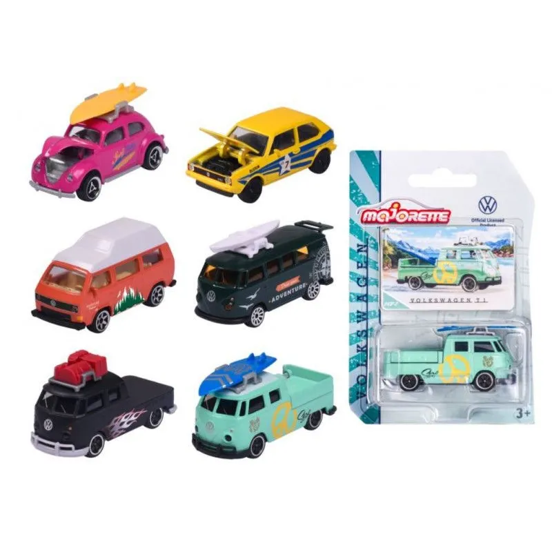 Pojazd Majorette Volkswagen the originals premium 6 rodzajów