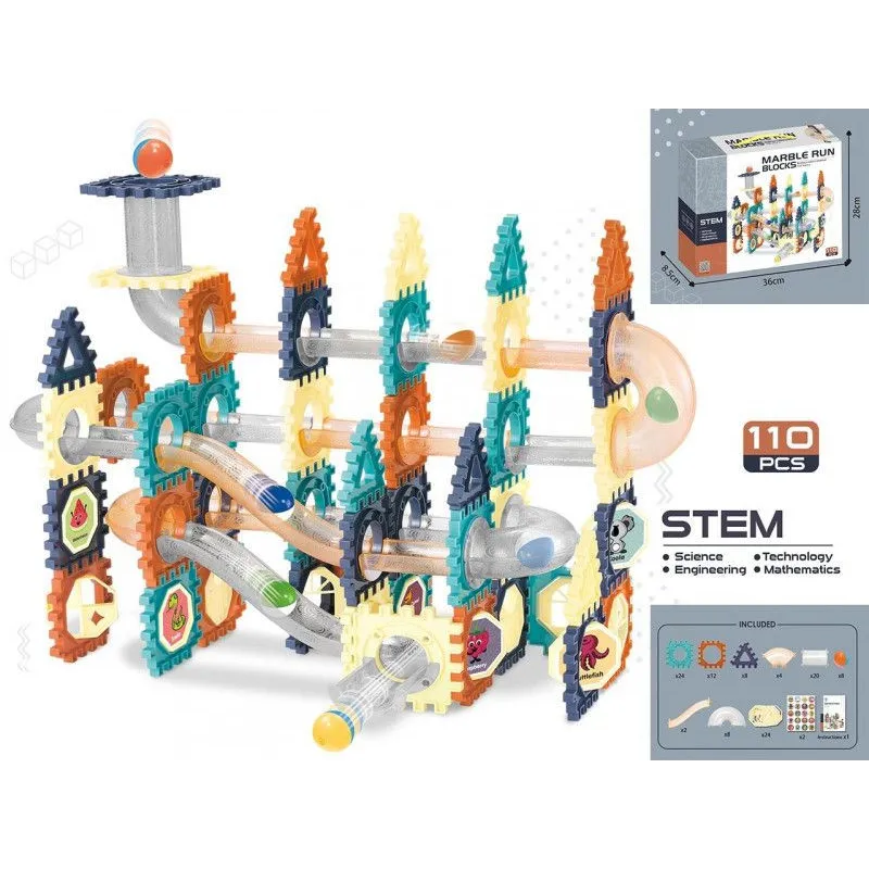 Klocki 110 elementów