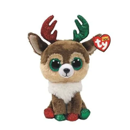 Maskotka TY Renifer Kinley 15 cm