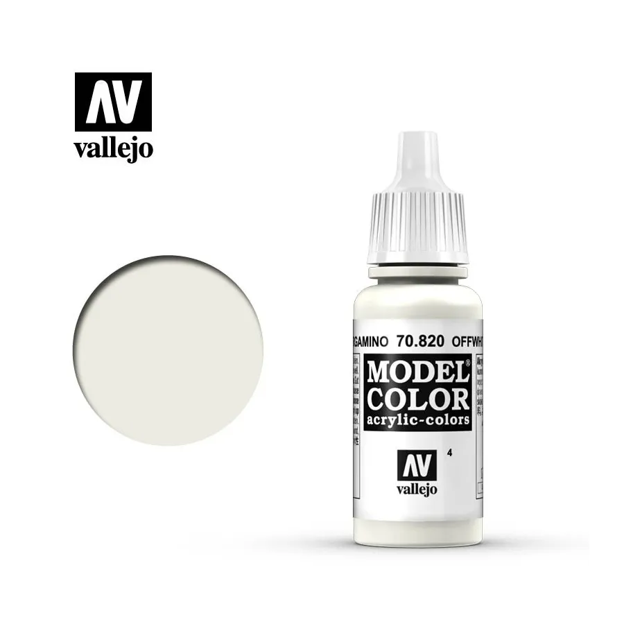 Vallejo 70820 Offwhite MC004 17ml