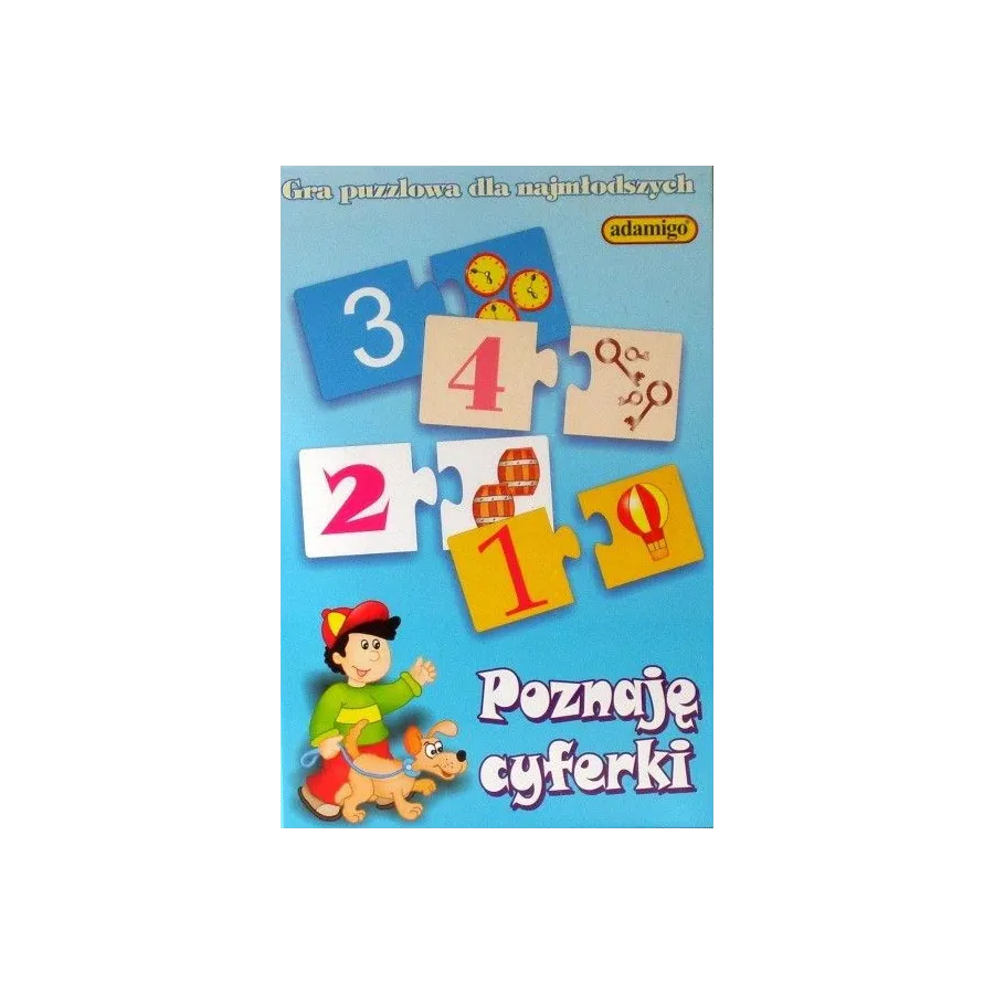 Gra Puzzlowa Poznaję Cyferki
