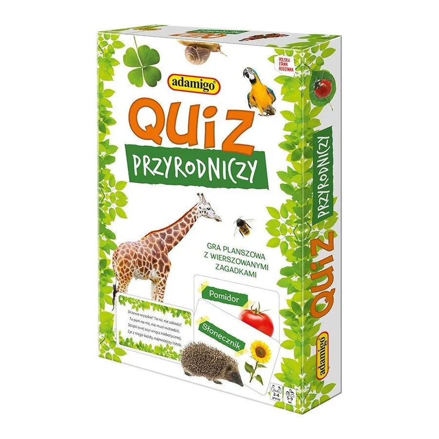 Quiz przyrodniczy Gra edukacyjna