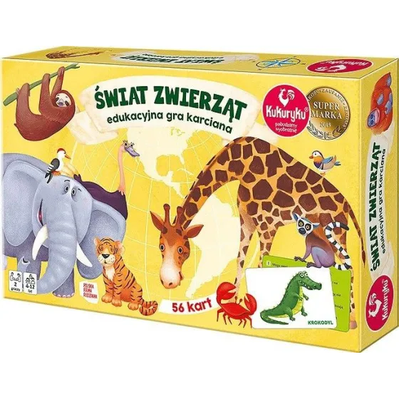 Gra Kukuryku Świat zwierząt