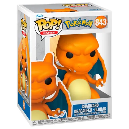 Figurka Funko POP Games: Pokemon Charizard Dracaufeu Glurak nr 843