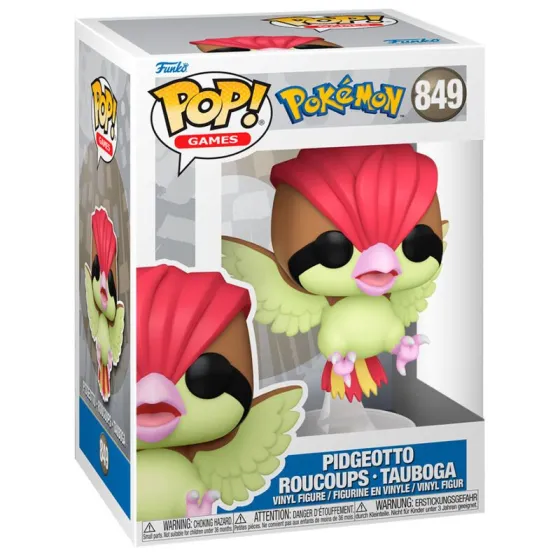 Figurka Funko POP Games: Pokemon Pidgeotto nr 849