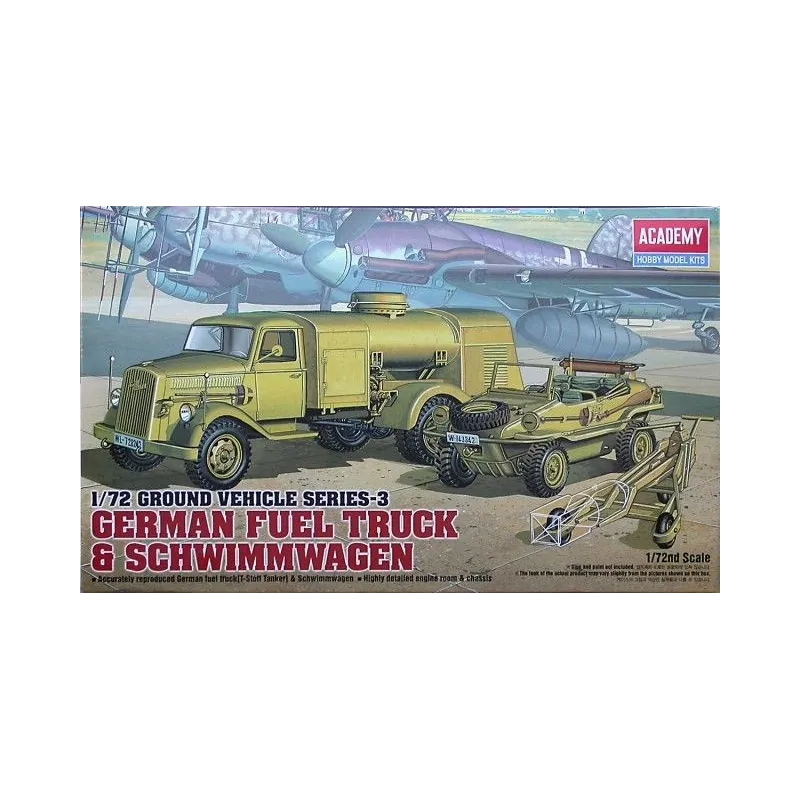 German Fuel Truck & Schwimmwagen