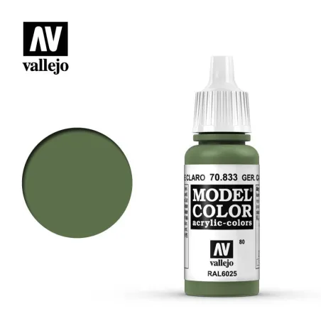 Vallejo 70833 German Camo Bright Green MC080 17ml