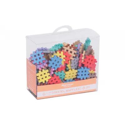 Klocki Waffle Mini Pastel 140 elementów