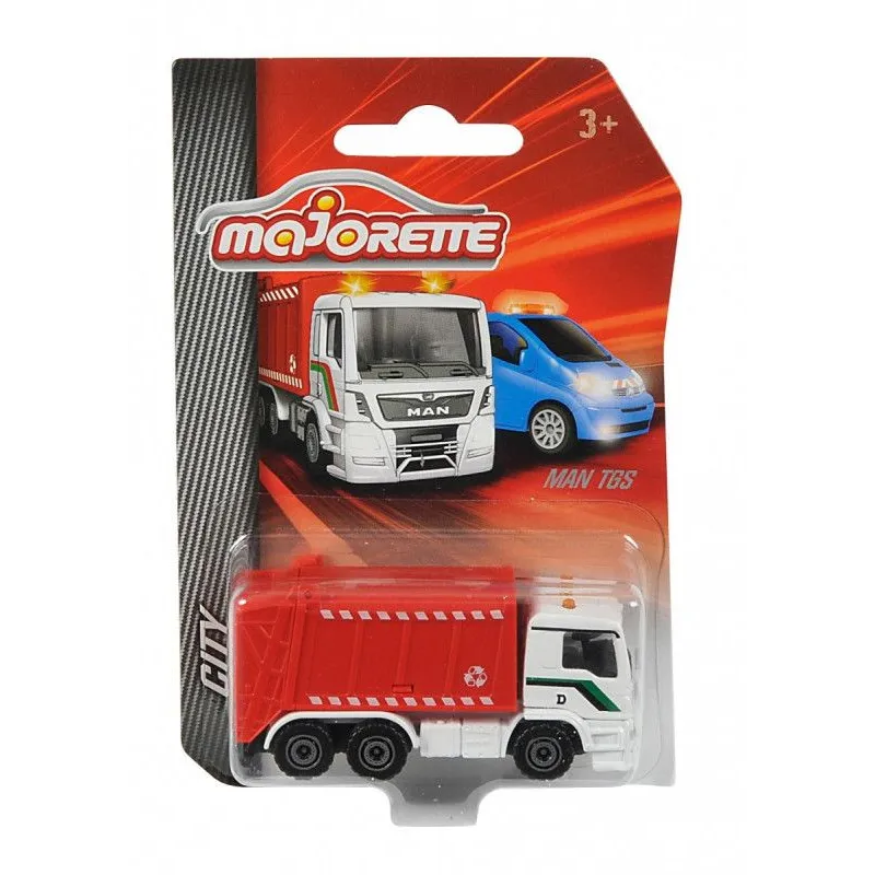 Pojazdy Miejskie Majorette, 6 rodzajów