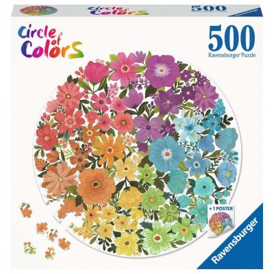 Puzzle 500 elementów Kwiaty