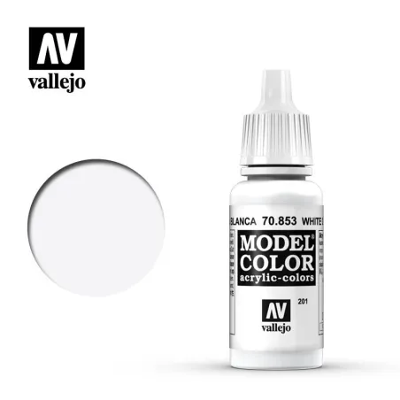 Vallejo 70853 White Glaze MC201 17ml