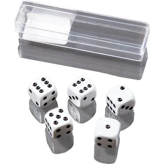 Kości do gry małe 5 sztuk