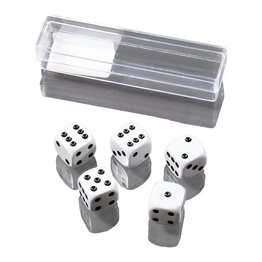 Kości do gry małe 5 sztuk