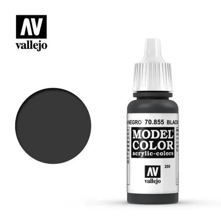 Vallejo 70855 Black Glaze MC205 17ml