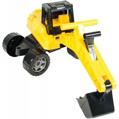 Pojazd Koparka 70 cm black /yellow