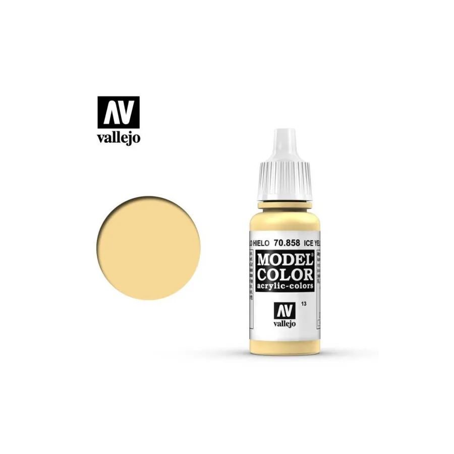 Vallejo 70858 Ice Yellow MC013 17ml