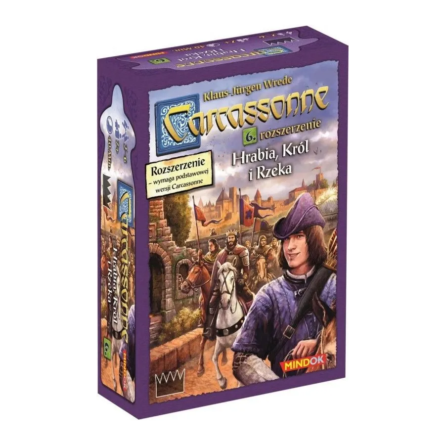 Gra Carcassonne 6. Hrabia, Król i Rzeka. Edycja 2