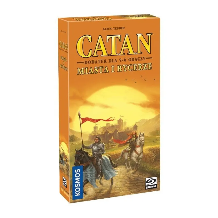 Gra Catan - Miasta i Rycerze dodatek dla 5-6 graczy