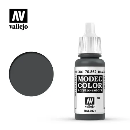 Vallejo 70862 Black Grey MC168 17ml