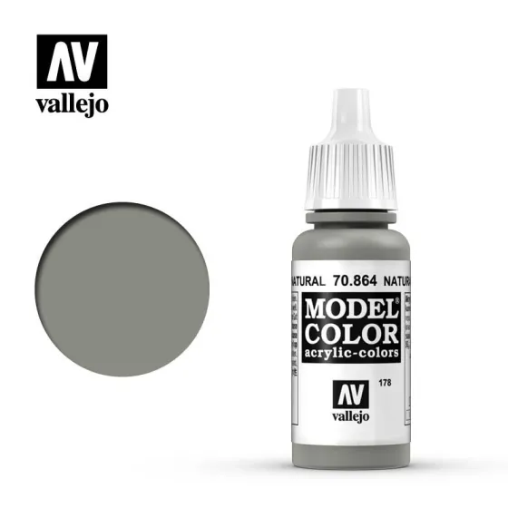 Vallejo 70864 Natural Steel MC178 17ml