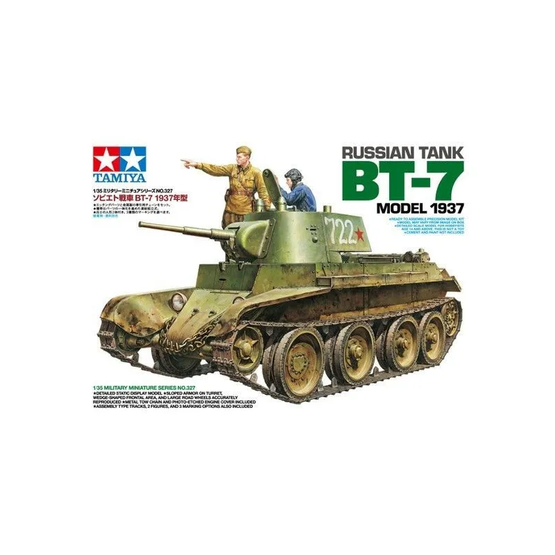 TAMIYA BT-7 model 1937