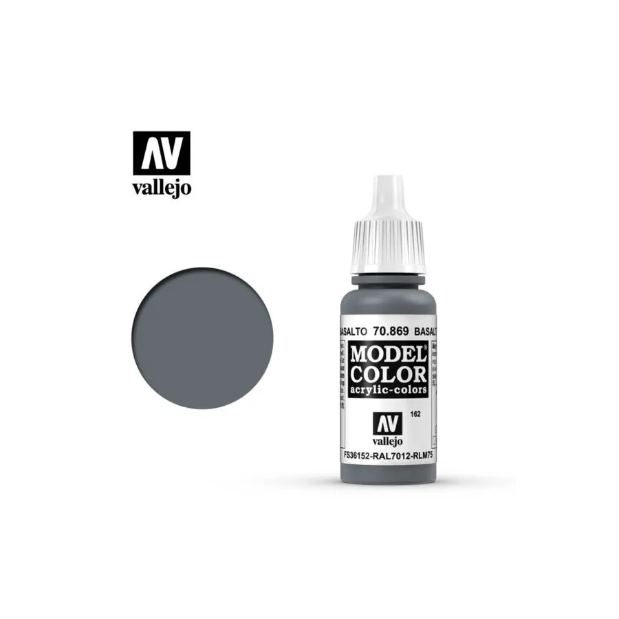 Vallejo 70869 Basalt Grey MC162 17ml