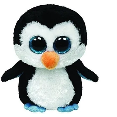 Maskotka TY Beanie Boos Waddles - Pingwin, 15 cm