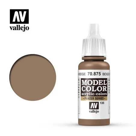 Vallejo 70875 Beige Brown MC135 17ml