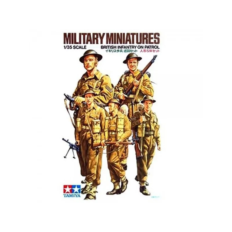 British Infantry On Patrol