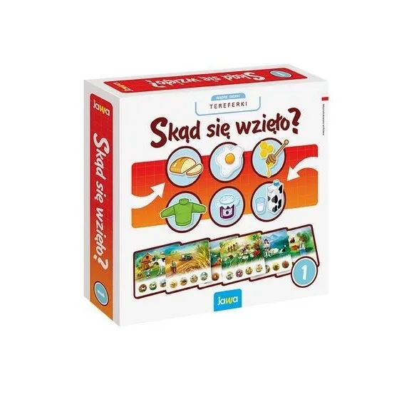 Gra Skąd się wzięło? Układanka edukacyjna
