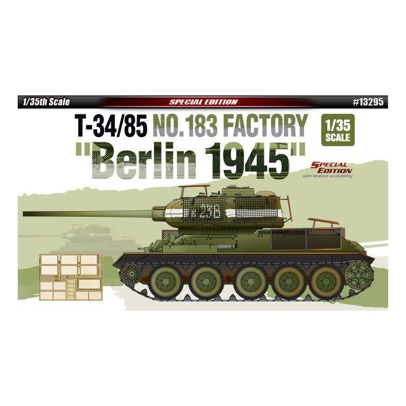 T-34/85 No.183 Factory Berlin 1945
