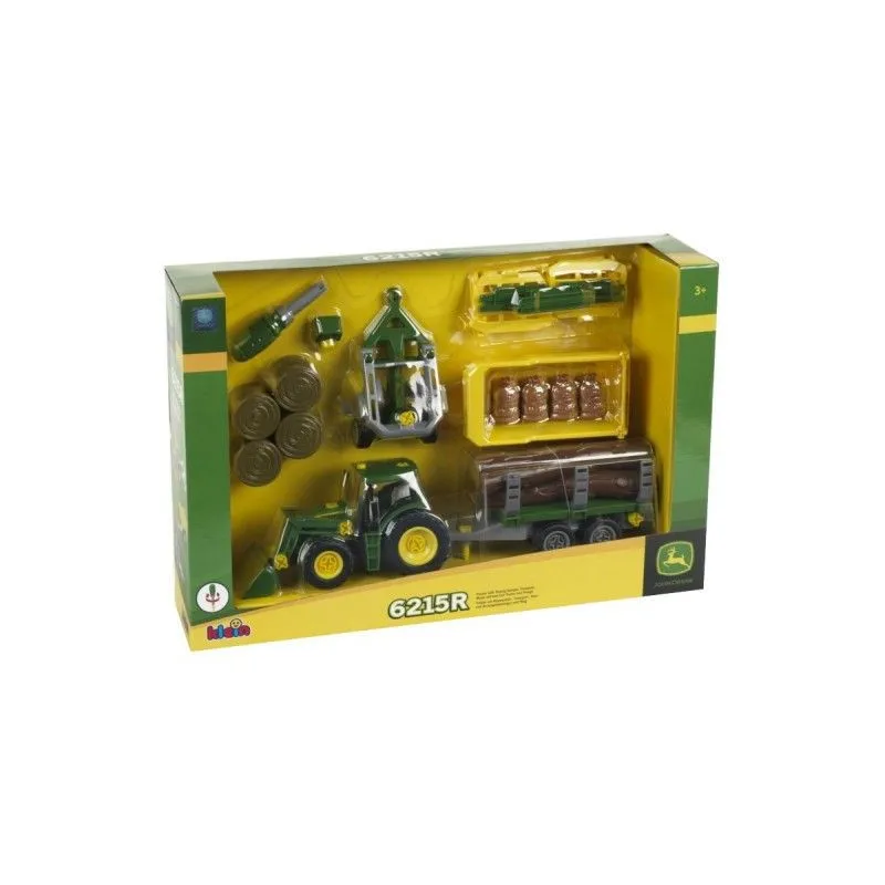 Traktor John Deere do skręcania mega zestaw