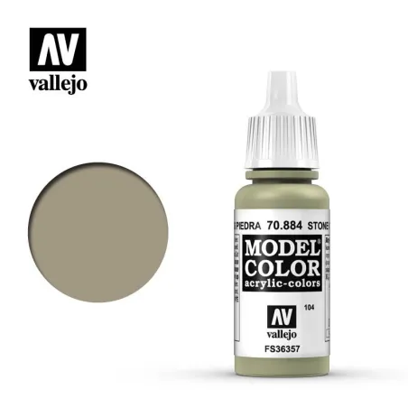 Vallejo 70884 Stone Grey MC104 17ml