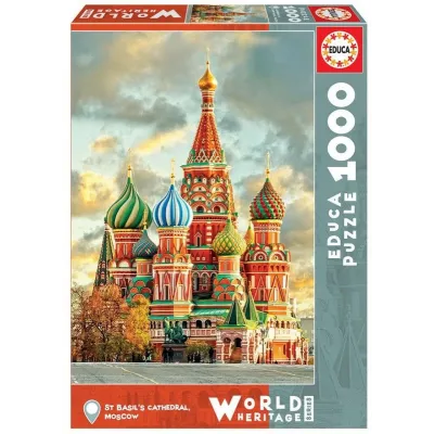 Puzzle 1000 elementów Cerkiew Wasyla Błogosławionego