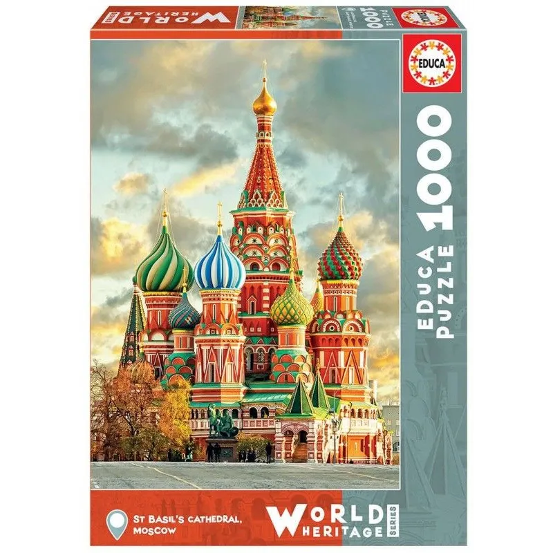 Puzzle 1000 elementów Cerkiew Wasyla Błogosławionego