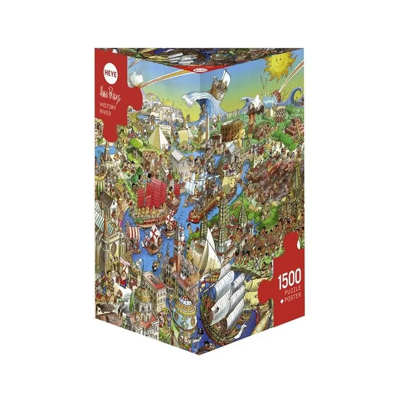 Puzzle 1500 elementów - Rzeka historii