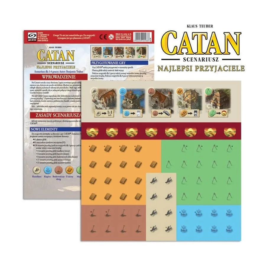 Gra Catan: Scenariusz Najlepsi Przyjaciele