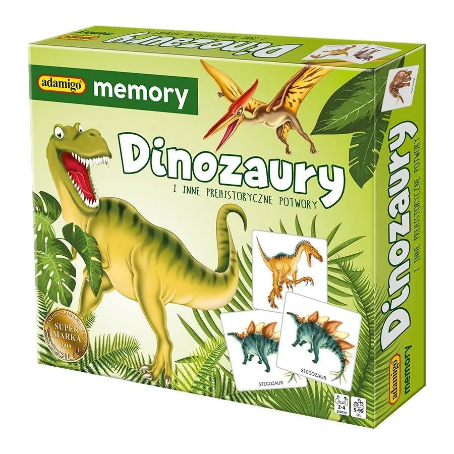 Gra Memory Dinozaury