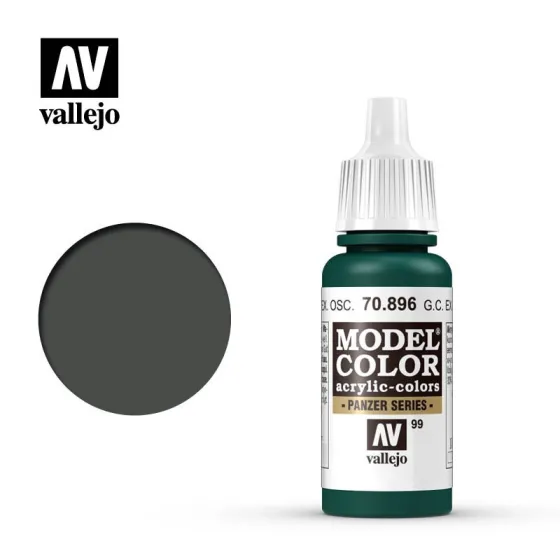 Vallejo 70896 German Camo Extra Dark Green MC099 17ml