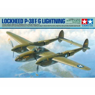 Model plastikowy Lockheed P-38 F/G Lightning