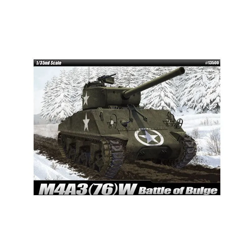 Model do sklejania M4A3(76)W US Army Battle of Bulge
